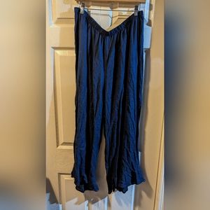 🎉BIRTHDAY WEEKEND MARKDOWN🎉 Flax flutter ankle linen pants